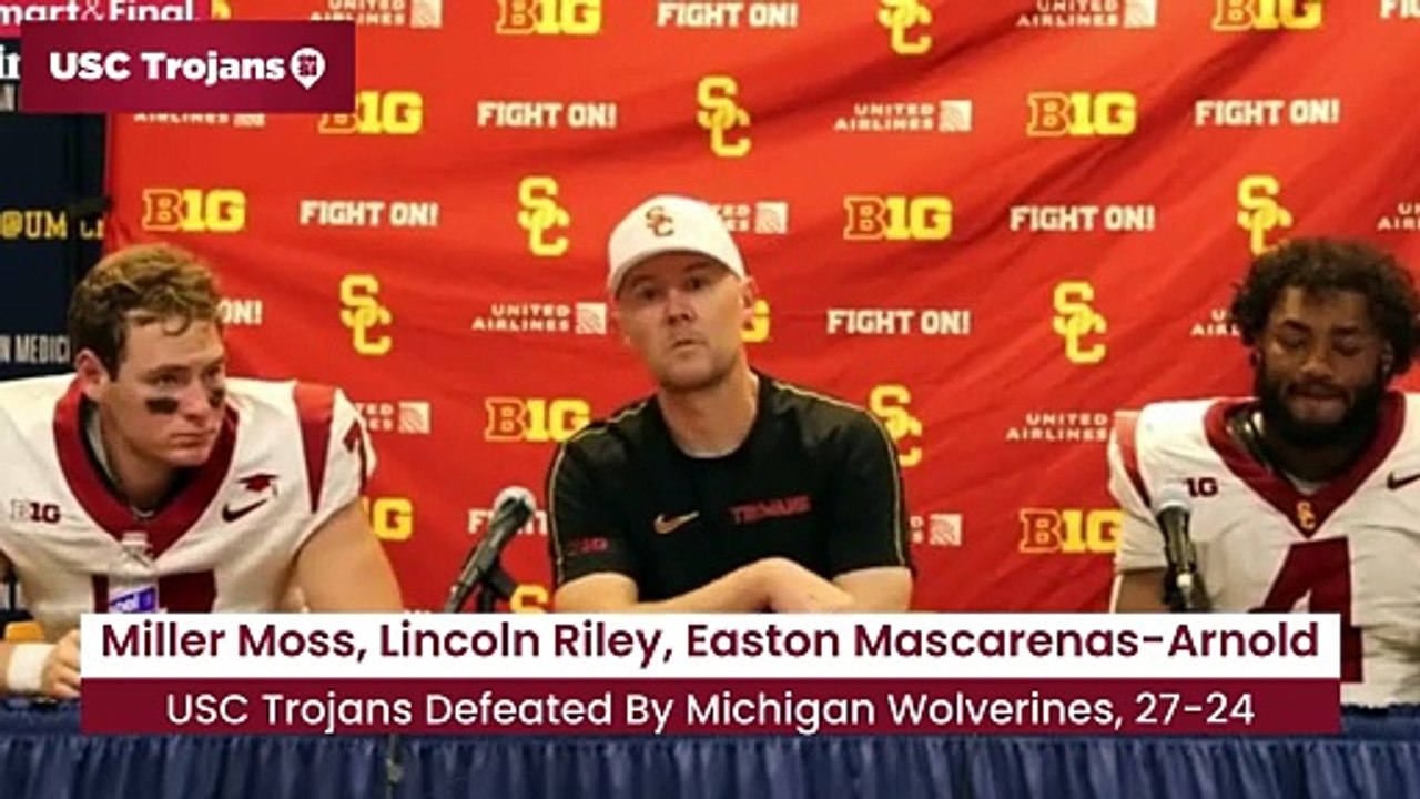 Miller Moss Takes Blame For USC Trojans Loss To Michigan Wolverines