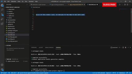 How to change auto save settings on visual Studio Code