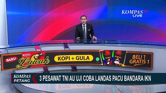Momen 3 Pesawat TNI AU Uji Coba Landas Pacu Bandara IKN