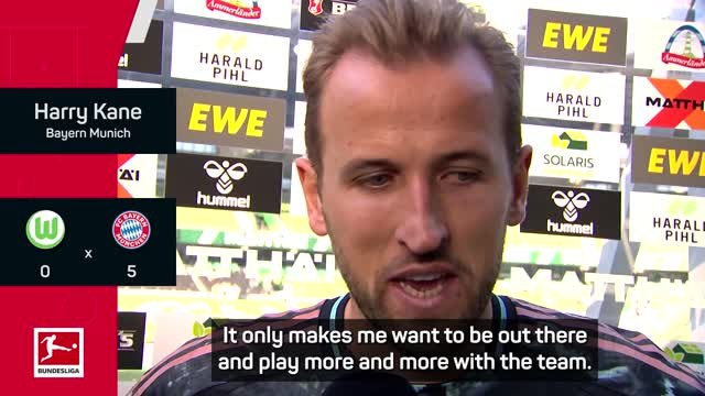 Kane credits Bayern team-mates after breaking scoring record