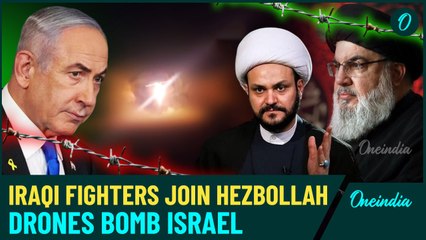 Israel Under Attack! Iraqi Fighters Team Up with Hezbollah, Multiple Drone Bomb Key IDF Airbase