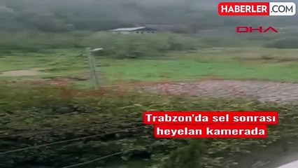 Trabzon'da Heyelan Dehşeti: Genç Kız Ağabeyi Tarafından Kurtarıldı