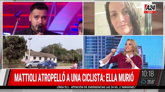 Nicolás Mattioli atropelló y mató a una ciclista