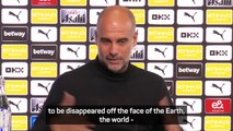 People want City to 'disappear off the face of the Earth' - Guardiola