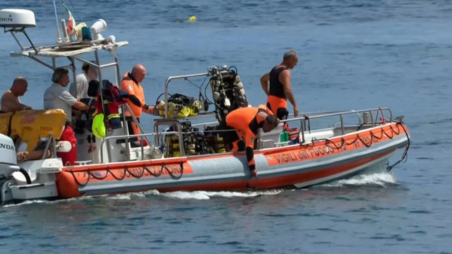 Des « données sensibles » dans l'épave du voilier du millionnaire Mike Lynch