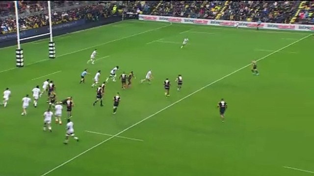 TOP 14 - Essai de Jack NOWELL (SR) – Stade Rochelais – Section Paloise