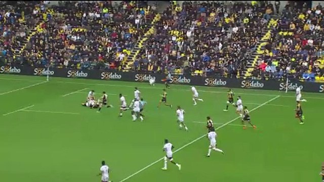 TOP 14 - Essai de Dillyn LEYDS (SR) – Stade Rochelais – Section Paloise