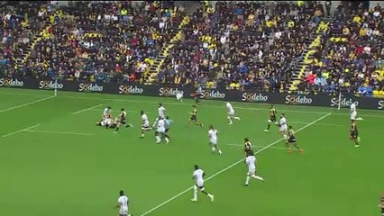 TOP 14 - Essai de Dillyn LEYDS (SR) – Stade Rochelais – Section Paloise