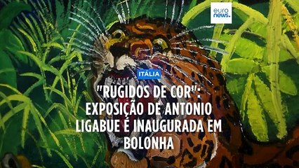 "Rugidos de cor": exposição de Antonio Ligabue disponível no Palácio Albergati em Bolonha