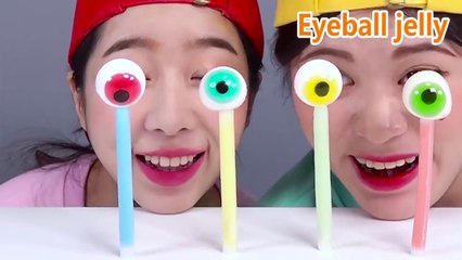 NIK-L-NIP Wax Bottle Candy DONA Mukbang