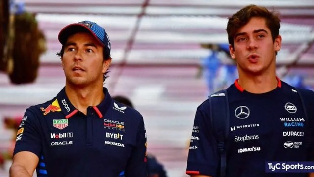 Franco Colapinto, piloto de F1, asegura que Checo Pérez ha sido una de sus inspiraciones