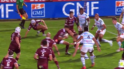 TOP 14 - Essai de Damian PENAUD (UBB) – Union Bordeaux-Bègles – Racing 92