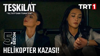 Neslihan ve Selen'i taşıyan helikopter düşüyor! | #Teşkilat 112. Bölüm