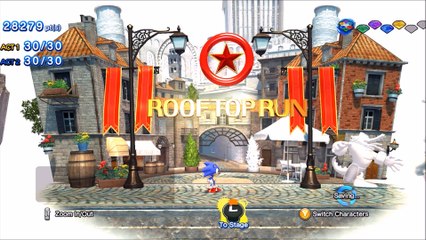 Sonic Generations (with extra voices!) Episode 13: Rooftop Run