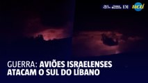 Aviões israelense atacam o sul do Líbano