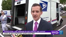Williamsport Sorting and Delivery Center reveals new electric cars