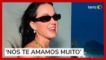 Katy Perry se despede do Brasil e comenta show no Rock In Rio