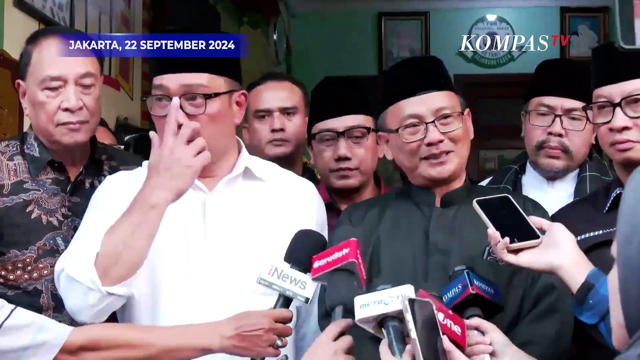 Isi Obrolan Ridwan Kamil Bareng Ketum FBR: Belanja Masalah hingga Serap Aspirasi