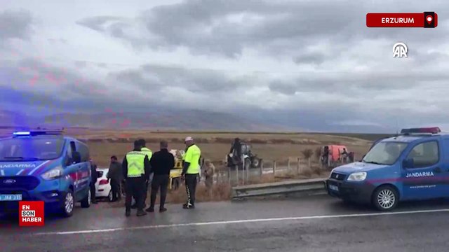 Erzurum'da sulama kanalına düşen araçtaki çift öldü