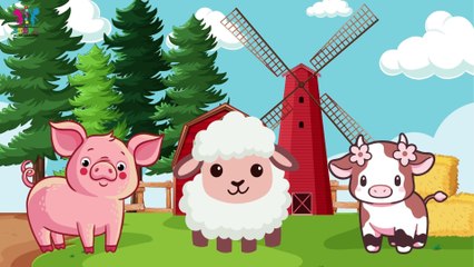 The Animals On The Farm - Animals and Farm Song for Kids - Super Simple Songs