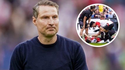 Brian Priske, DT de Feyenoord se manifiesta a la lesión de Santi Giménez