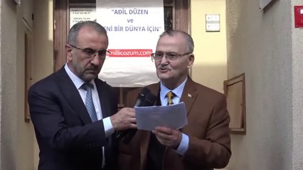 Üstad AHMET AKGÜL’ün, İktidarın İsrail Tutarsızlığıyla İlgili Basın Bildirisi.