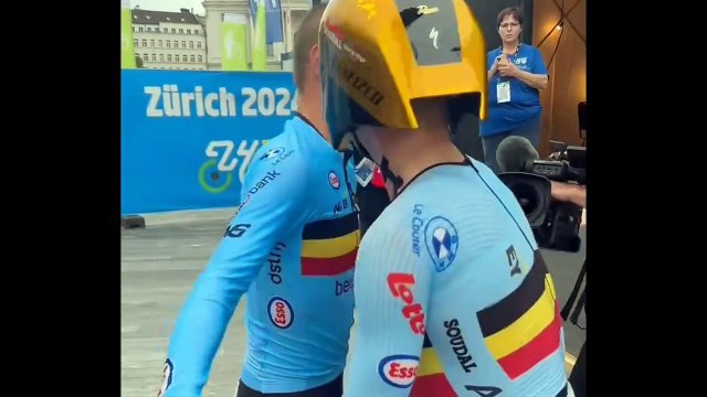 Cycling - UCI World Championships Zurich 2024 - Remco Evenepoel : Without powermeter, it was a blind time-trial