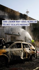 Israel and Hezbollah exchange intense fire, the worst in nearly a year