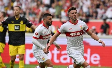 فوز كبير لشتوتغارت على بوروسيا دورتموند