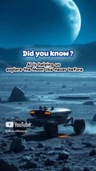 Did you know? AI is helping us explore the Moon like never before.