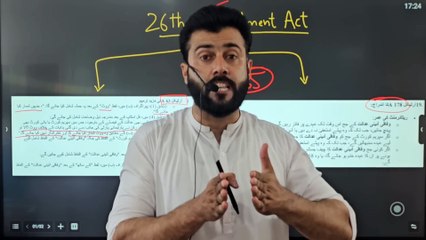 Constitutional Amendments Bill 2024 _ the need for Maulana Fazl Rahman explained by Tariq Pathan