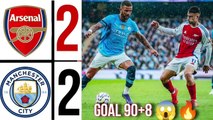 Arsenal vs Man city Highlights | Rodri Injury Premier League 24/25 | john stones goal 90+8