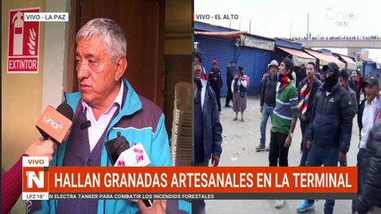 ENCONTRARON GRANADAS