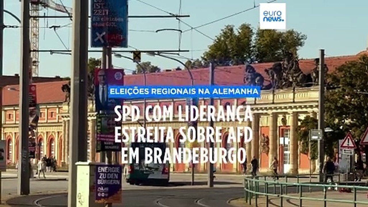 Eleições regionais na Alemanha: sondagem à boca das urnas dá ligeira vantagem ao SPD