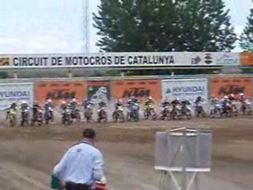 départ MX2 GP D'espagne