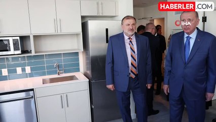 Cumhurbaşkanı Erdoğan, TÜRKEN Vakfı'nı ziyaret etti