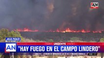 INCENDIOS EN CÓRDOBA: HABLA UNA MUJER QUE ESPERA SER EVACUADA