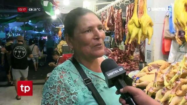 Reportan incremento en el precio del kilo de pollo en los mercados de Santa Cruz y La Paz