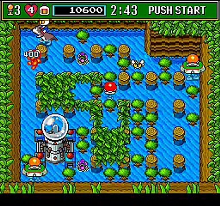 Super Bomberman 3 online multiplayer - snes