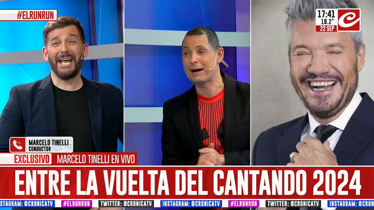 Marcelo Tinelli: "Me gusta Yuyito para jurado del Cantando"