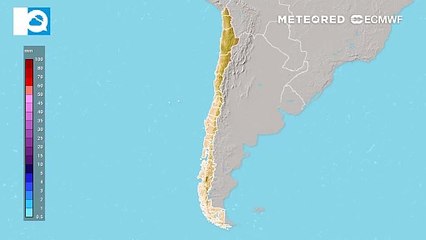 Precipitaciones seguirán presentes en Chile en los primeros días de la primavera