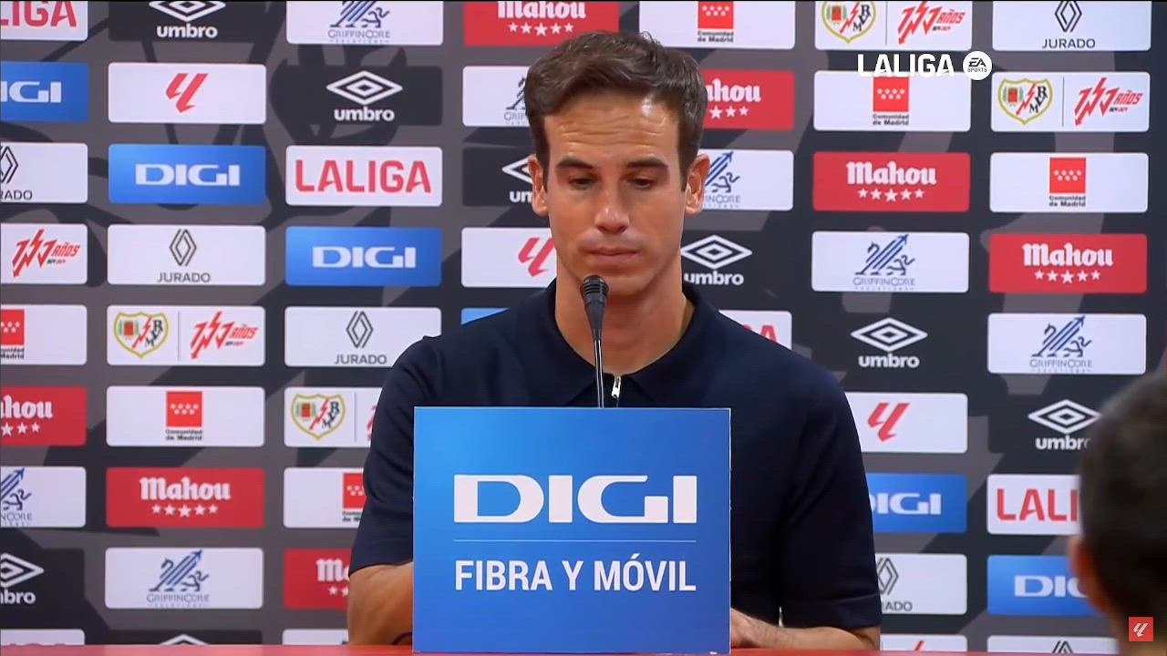 ÍÑIGO PÉREZ, RUEDA DE PRENSA COMPLETA hoy | RAYO VALLECANO 1 - ATLÉTICO 1