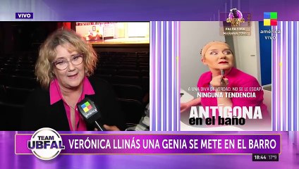 ⭐️VERÓNICA LLINÁS UNA GENIA SE METE EN EL BARRO
