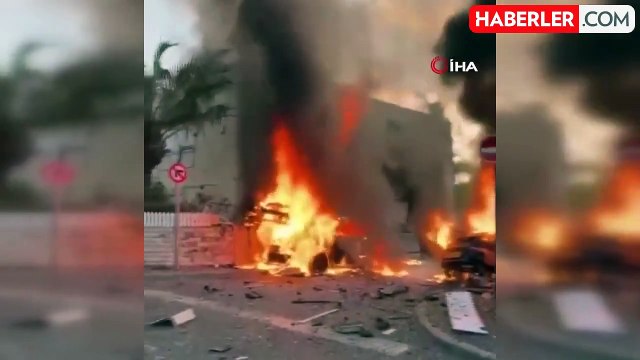 Hizbullah'tan İsrail'e Füze Saldırısı: Ramat David Hava Üssü Hedef Alındı