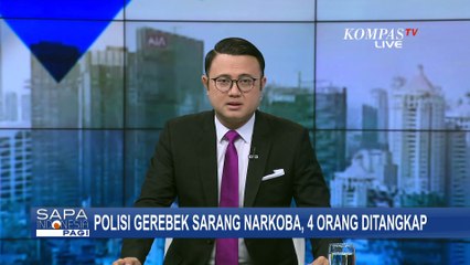Polisi Gerebek Lokasi Sarang Narkoba di Medan, 4 Orang Ditangkap
