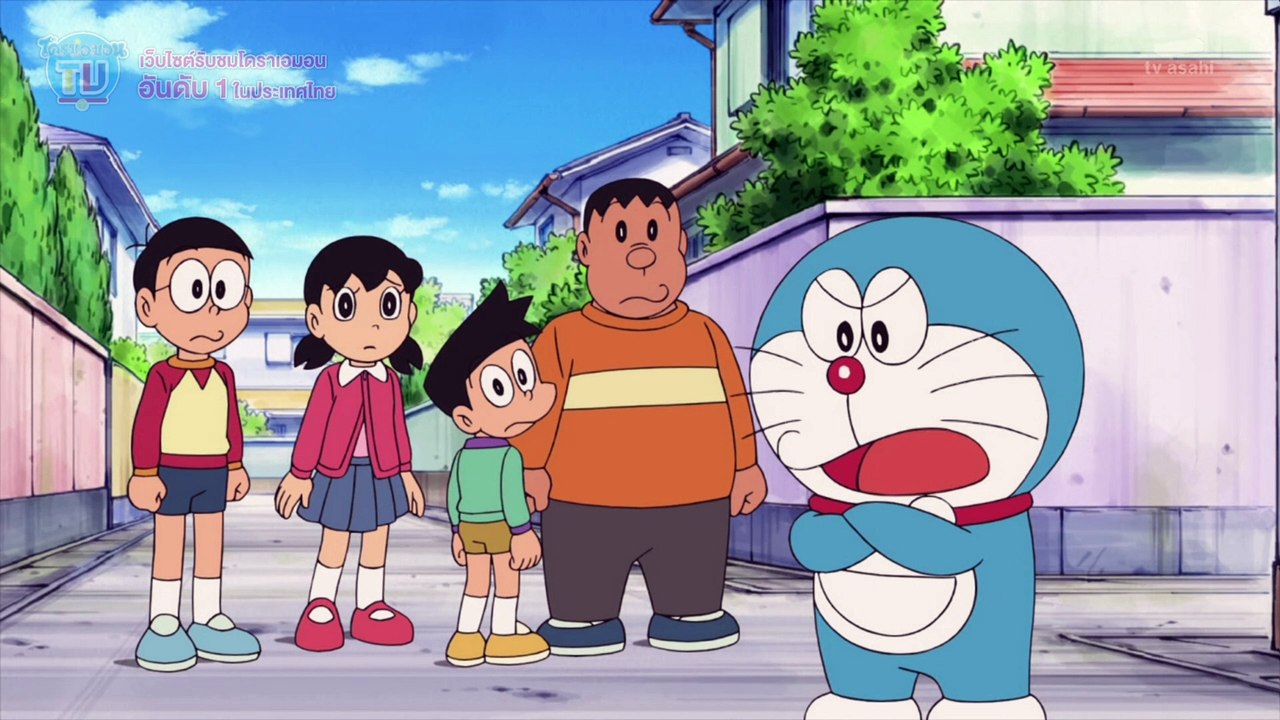 โดราเอมอน ตอนที่ 478B มีแต่ปากกับตา อี๋ย! น่ากลัวจัง