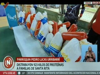 Zulia | Feria del Campo Soberano distribuye alimentos proteicos de calidad a familias de Santa Rita