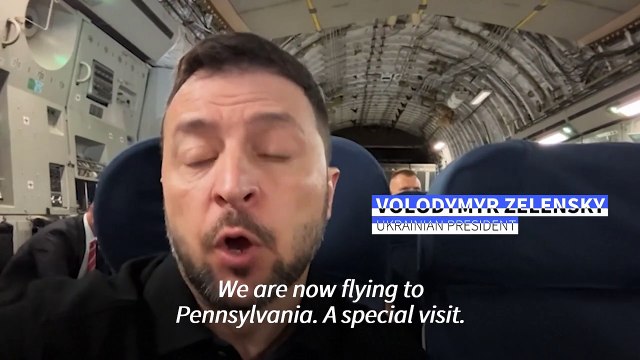 Zelensky flies to US to present 'victory plan' to Biden - video Dailymotion