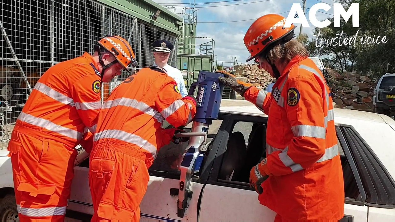 SES truck handover