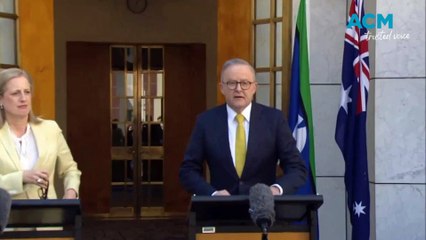 Prime Minister Anthony Albanese speaks after ACCC announces supermarket court action